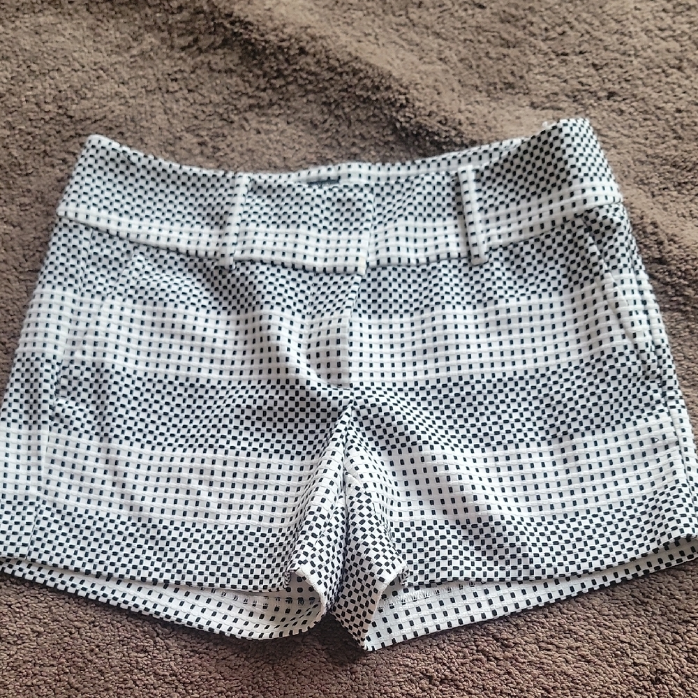 Stylish Black and White Women's Shorts